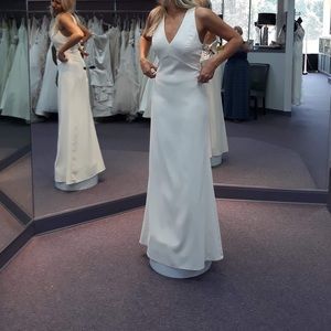 Minimal Wedding Gown